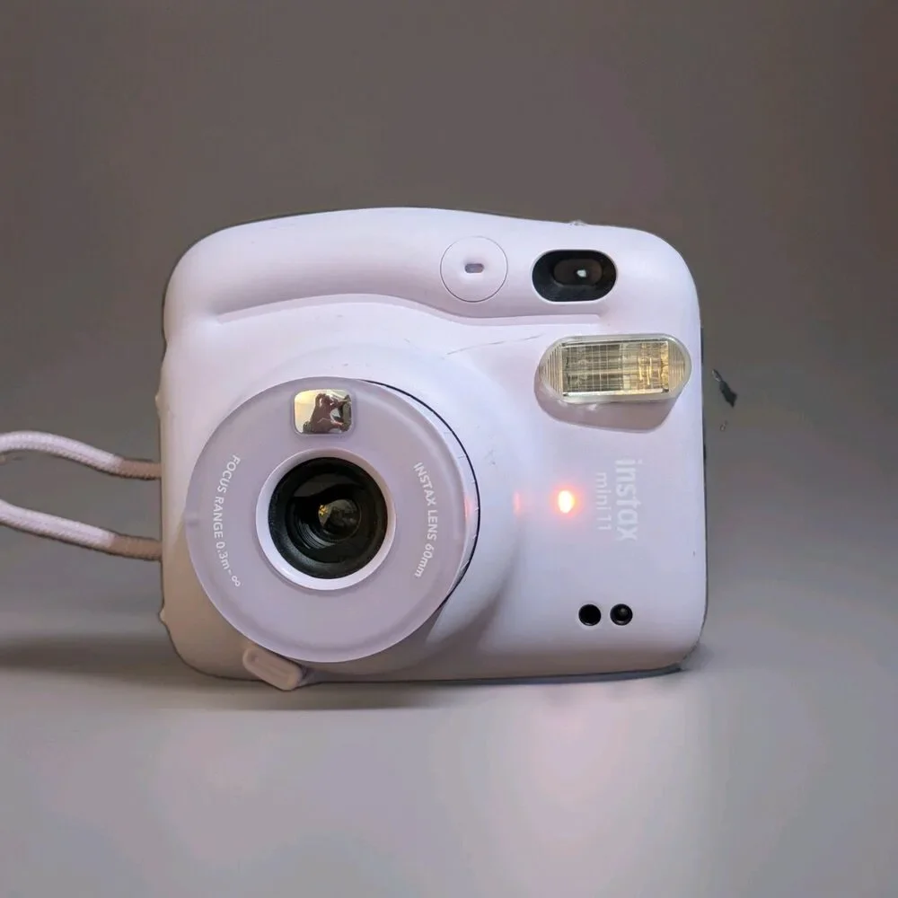 Fujifilm Instax Mini 11 Instant Film Camera Lilac Purple Tested Works